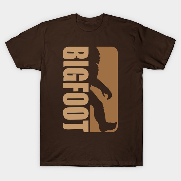 Sasquatch Bigfoot T-Shirt by Tesszero